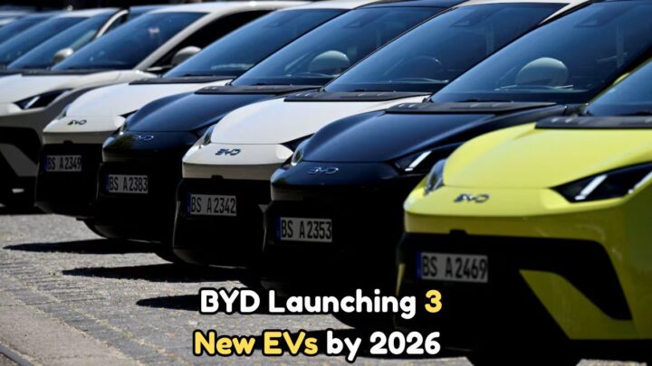 BYD 3 New EV Models
